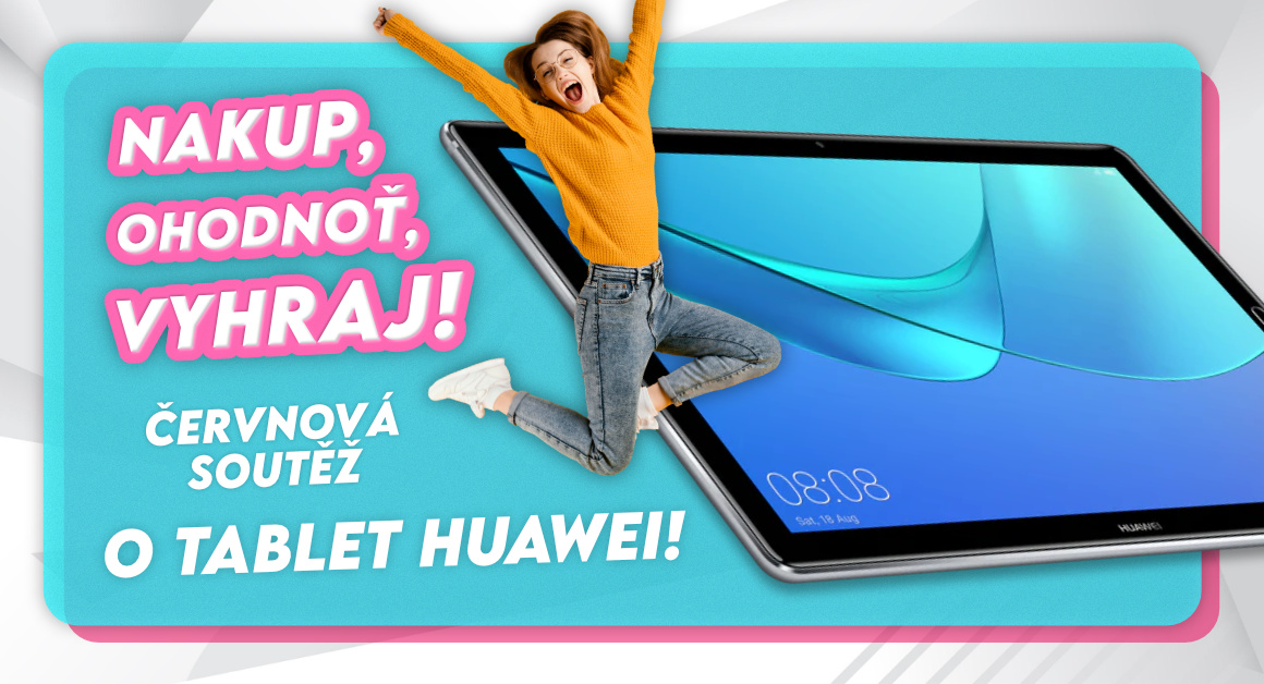 Další kolo soutěže o tablet HUAWEI
