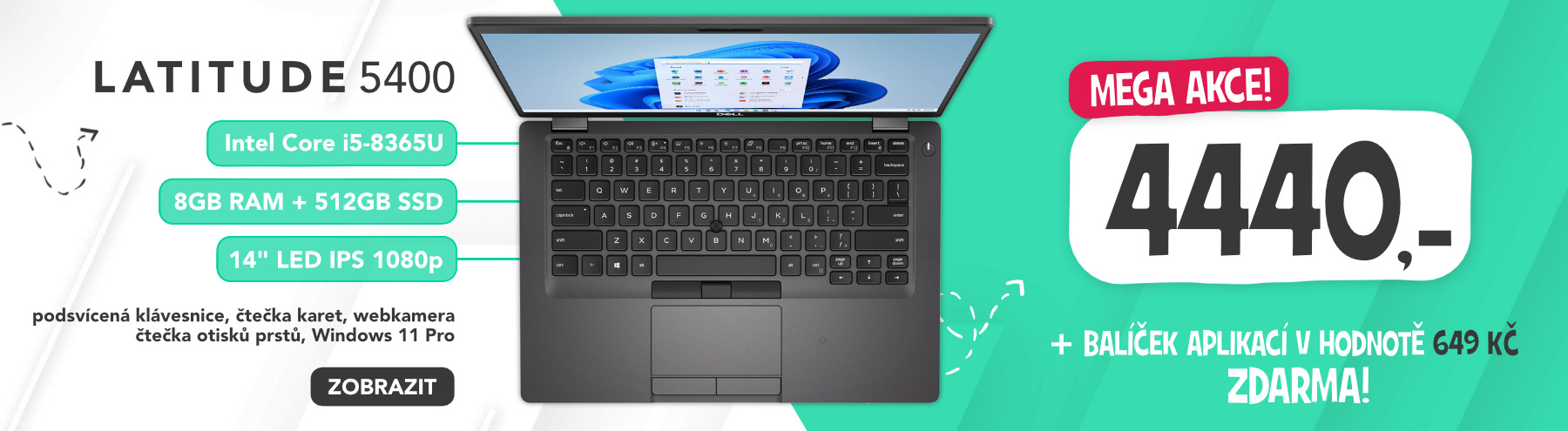 Dell latitude 5400 akce 16/256 (D)