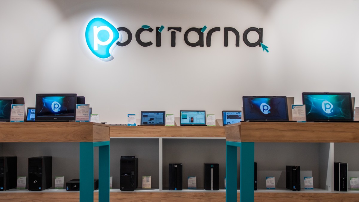 Prodejna Počítárna – výběr techniky
