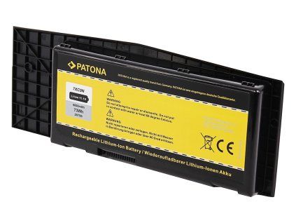 Aku DELL Alienware M17X 6600mAh Li Pol 11,1V 7XC9N 1