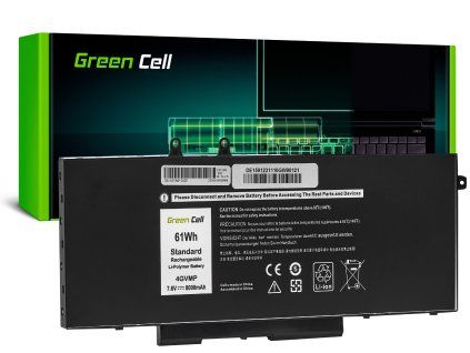 bateria green cell 4gvmp do dell latitude 5400 5410 5500 5510 precision 3540 3550