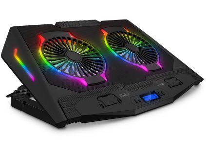 CONNECT IT NEO RGB chladicí podložka pod notebook  CCP-3020-BK