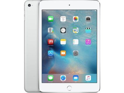 Apple iPad mini 7,9″ (4. generace) 128GB Silver  (2015), A1538, včetně příslušenství + dárek ochranný kryt zdarma
