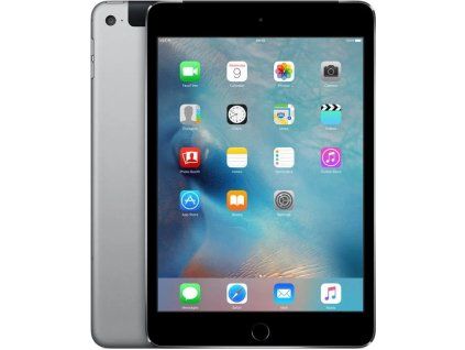 Apple iPad mini 7,9″ (4. generace) 128GB Space Gray Wi-Fi + Cellular  (2015), A1550, včetně příslušenství