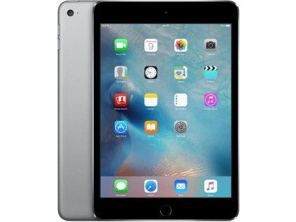 Apple iPad mini 7,9″ (4. generace) 128GB Space Gray  (2015), A1538, včetně příslušenství + dárek ochranný kryt zdarma