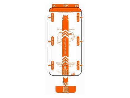 Ochranné tvrzené sklo do aplikátoru pro iPhone 15 PRO MAX