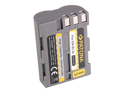 Aku Nikon EN-EL3E 1300mAh Li-Ion