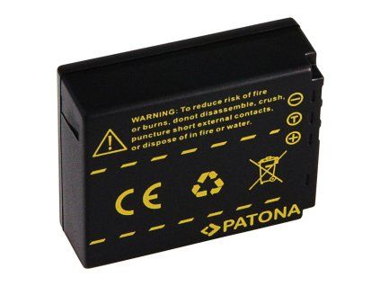 Aku Panasonic CGA-S007E Li-Ion 1000mAh Li-Ion DMW-BCD10
