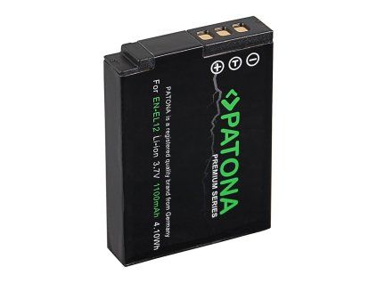 Aku Nikon EN-EL12 1100mAh Li-Ion Premium