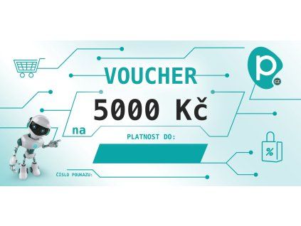 cz voucher pocitarna 5000Kc