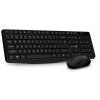 CONNECT IT OfficeBase Wireless Combo bezdrátová klávesnice + myš, černá  CKM-4500-CS