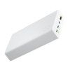 green cell gc powerplay 20s white power bank 20000mah 225w pd usb c with fast charging portable phone charger for iphone 15 14